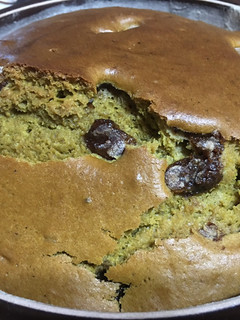 Una foto de Torta de yerba mate y dulce de batata