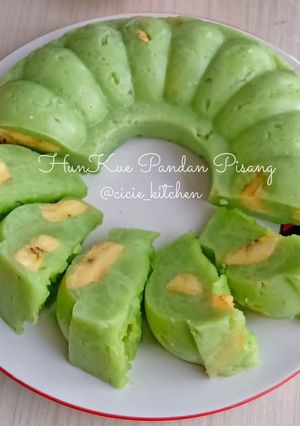 Foto resep Hunkue pandan pisang