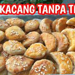 A picture of Kue kacang sederhana, tanpa telur.
