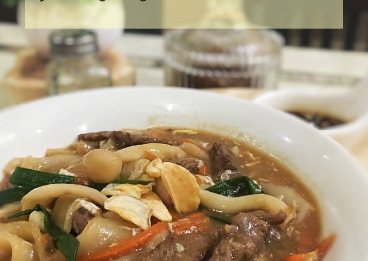 Langkah Langkah Memasak Kueyteow Daging Cendawan #FayeKusairi #cendawan yang Sederhan