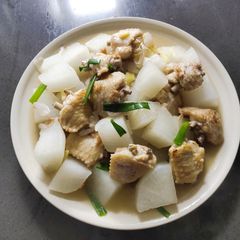 A picture of Chicken with Radish.