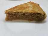 Krémes almás pite