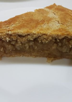 Krémes almás pite recept fotója