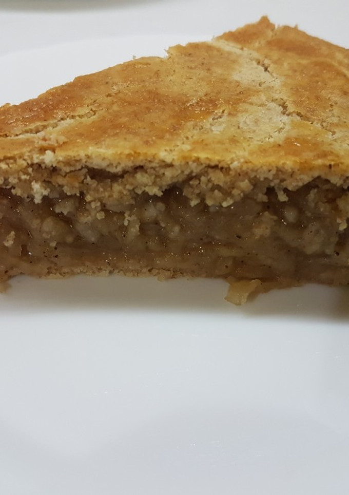 Krémes almás pite recept fotója