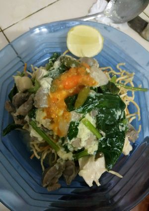 Foto resep Mie kering (mie titi) khas Makasssr