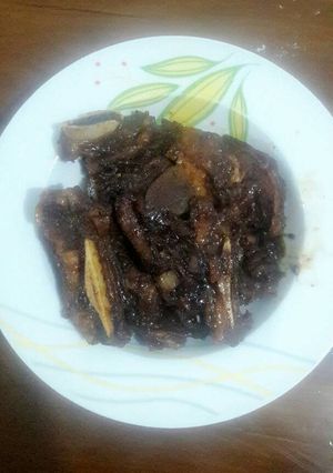 Foto resep Iga kecap simple