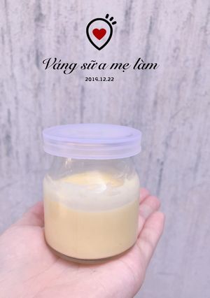 Hình của món Váng sữa mẹ làm.