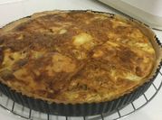 Une photo de raclette lardon