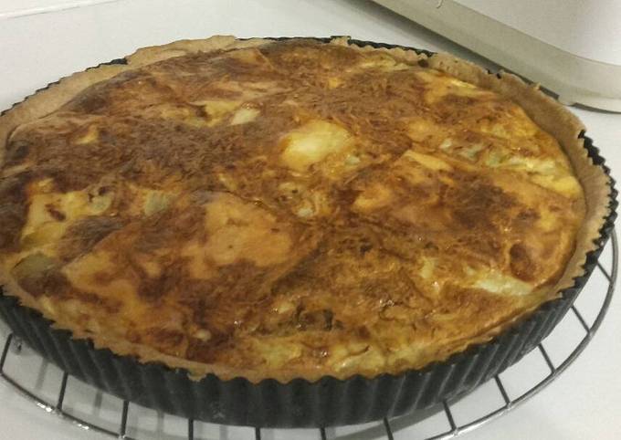 Quiche endives raclette