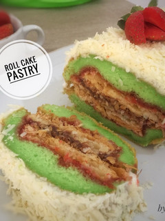 Foto resep Roll cake pastry ala napoleon cake.