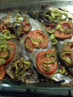 صورة لوصفة سمك دينيس مصرى بالصينية