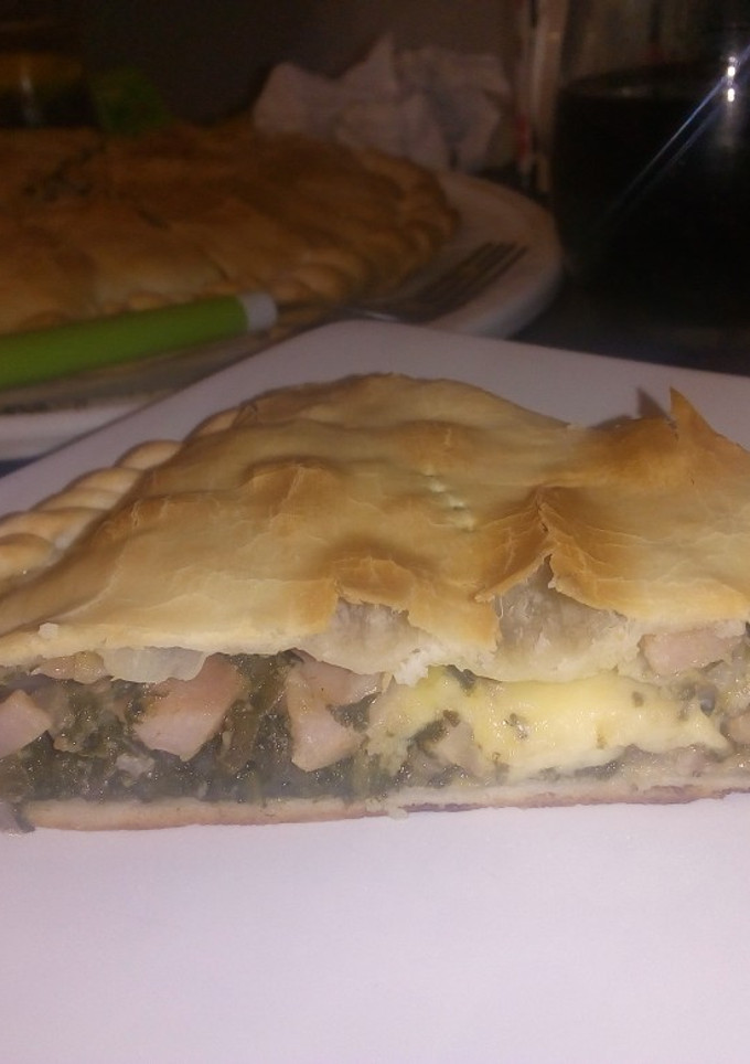 Una foto de Tarta de Espinaca y Nuez