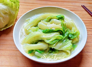 蒜拌大陸妹(福山萵苣) 的食譜成品照片