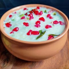 A picture of Curd rice.