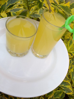A picture of Orange/Ginger Drink.