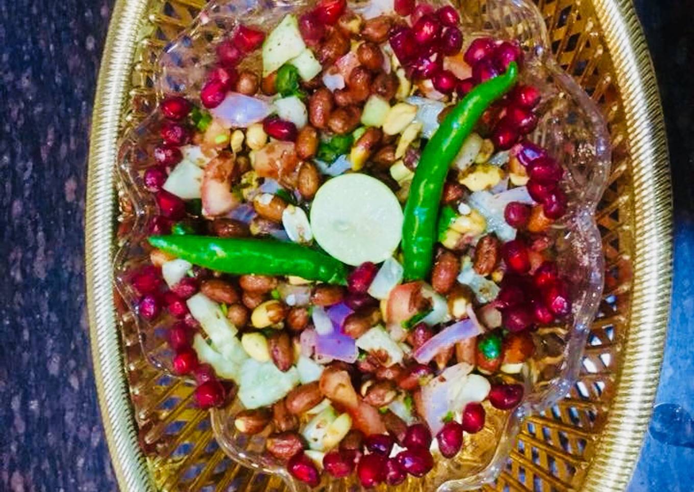 Masala Peanuts Chaat