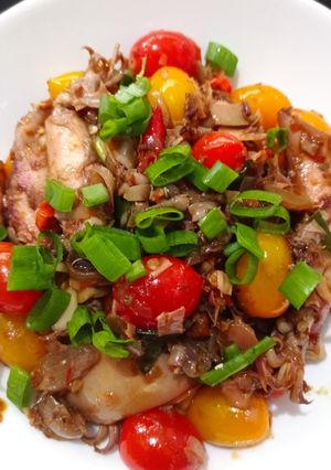 Foto resep Cumi Masak Kecombrang