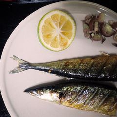 A picture of Grilled Sanma.