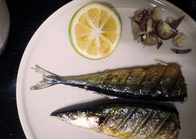 Easiest Way to Prepare Homemade Grilled Sanma