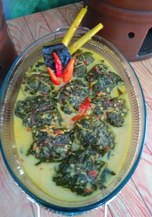 Foto resep Buntil Daun Pepaya isi kelapa teri gak pake pahit