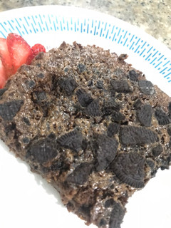 Una foto de Brownies de milo