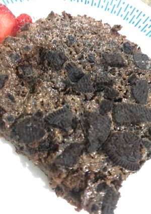 Una foto de Brownies de milo