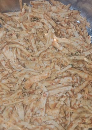 Foto resep Basreng kriuk pedas Daun jeruk