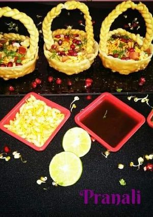 बास्केट चाट(basket chaat recipe in hindi) रेसिपी मुख्य फोटो