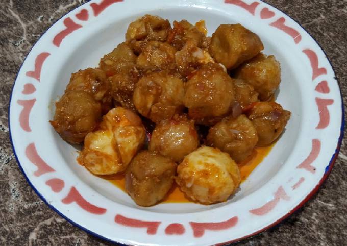 Resep Bakso Goreng Pedas Anti Gagal