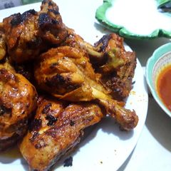 Steam chicken tikka A picture of Steam chicken tikka.