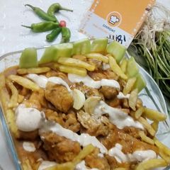 A picture of Garlic Chicken.