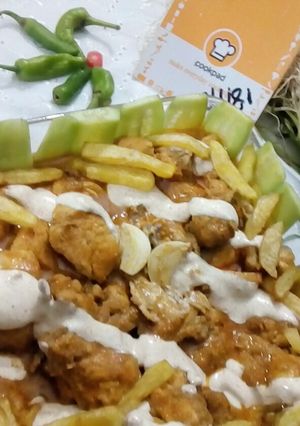 A picture of Garlic Chicken.