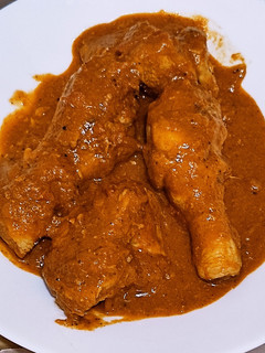 A picture of Coconut chicken stew.