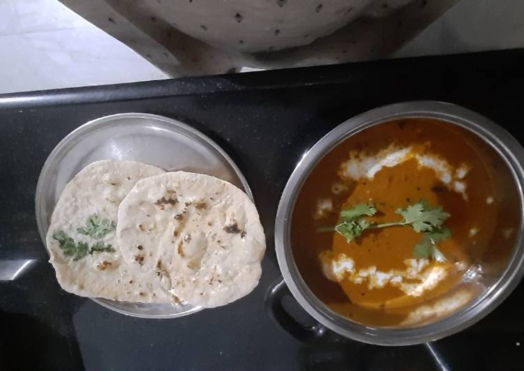 Step-by-Step Guide to Prepare Perfect Paneer butter masala with garlic nan