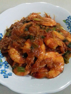 Foto resep Udang Saus Padang