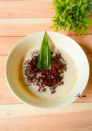 Foto resep Bubur Ketan Hitam Santan Gurih | Metode Presto