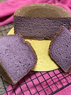 Foto resep Chiffon Taro Cake