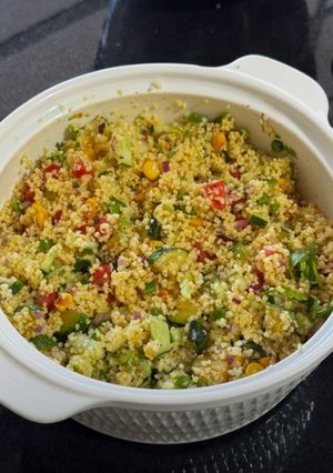 A picture of Crunchy Couscous Salad.