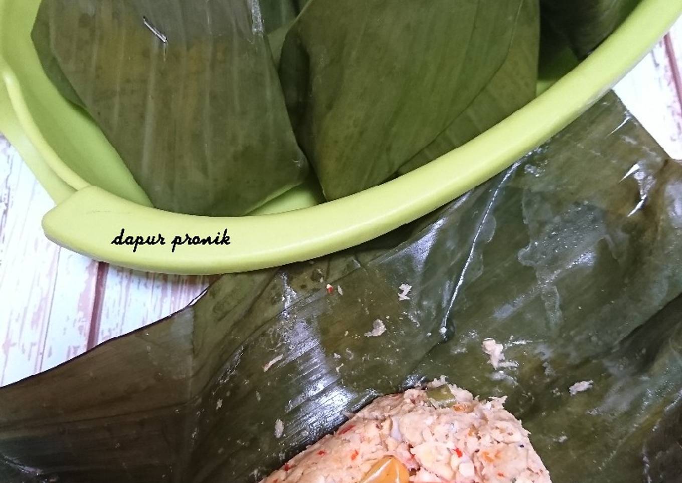 Botok tempe tahu teri