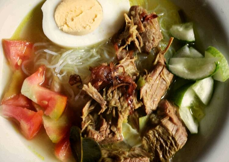 Resep Soto daging yang Enak Banget