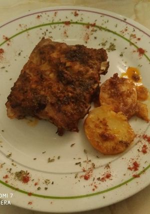 Una foto de Costillas asadas al Leandrin