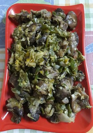 Foto resep Ati ampela lado ijo #ketopad _cp_jeroan
