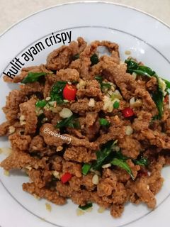 Foto resep Kulit ayam crispy