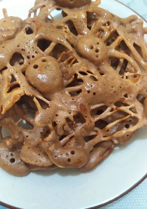 Foto resep Kue sarang laba-laba simple takaran sendok