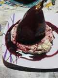 Peras al vino tinto