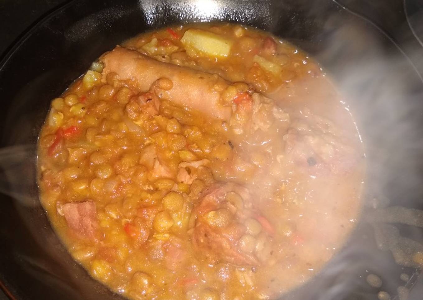 Guiso de lentejas
