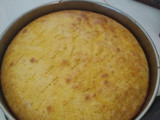 Torta de naranja licuada