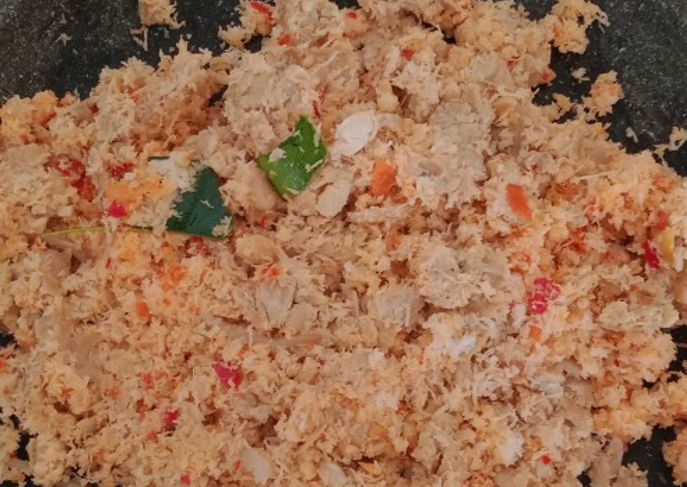 Sambel tempe kelapa parut