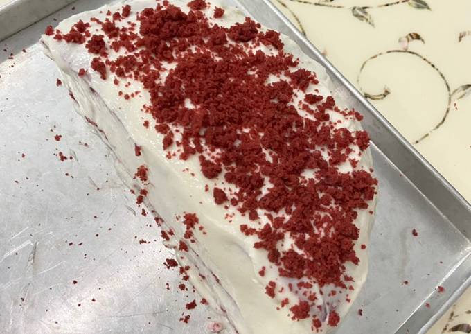 Red Velvet Kukus Tanpa Oven dengan Cream Cheese Homemade