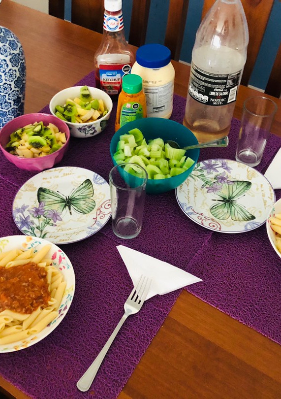 Una foto de Salsa con carne